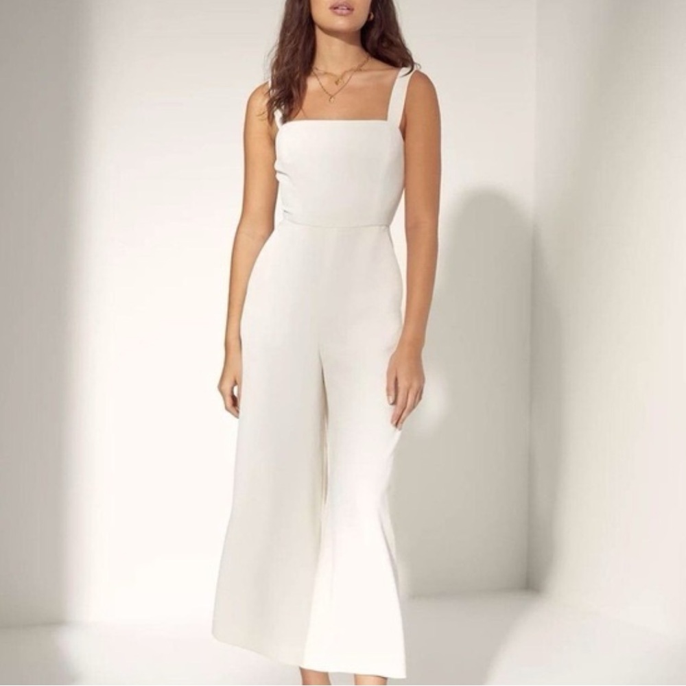 Aritzia Wilfred Ecoulement Jumpsuit - White (S)